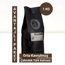 Orta Kavrulmuş Çekirdek Türk Kahvesi 1 Kg